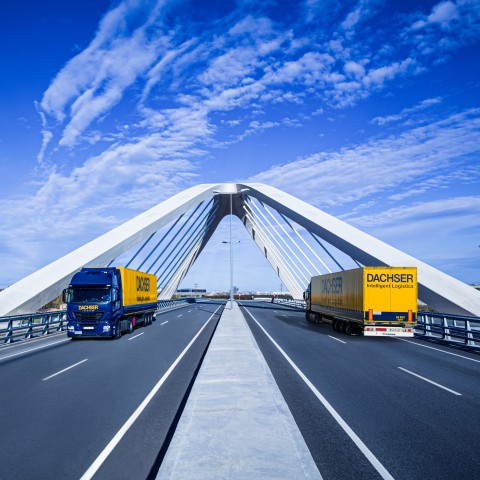 Relier l’Europe de manière fiable grâce au transport routier de marchandises de DACHSER